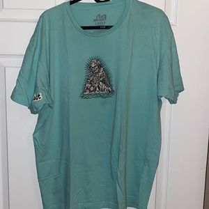 Skeleton praying shirt , size Large